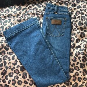 Wrangler Women's Classic Blue Trousers Jeans 30x34